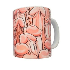Playful pink mug with cheeky design, perfect for adding humor to your kitchenware collection from SecretSexToys. 🍽️KITCHENWARE