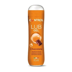 Chocolate flavored LUBRICANTS for enhanced intimate experiences, Control Lub Gel, 75ml bottle