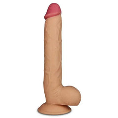🏔️XXL realistic dildo with suction base, offering ultimate pleasure and satisfaction from SecretSexToys.