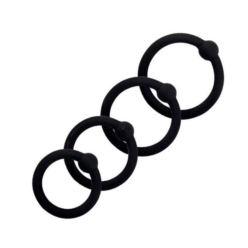 07 Set Solid Silicone Cock Rings - secretsextoys.store