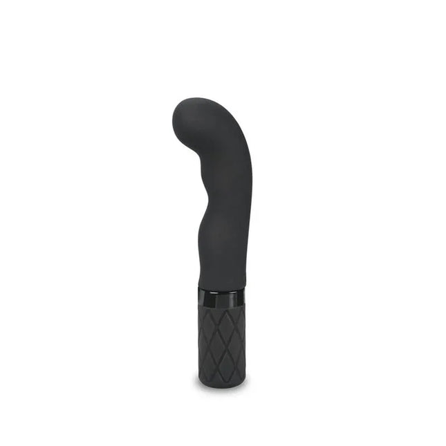 Vibe O-Sensual G Intru G-Spot Black vibrator with ergonomic design for G-spot stimulation, offers 7 vibration intensities for customizable pleasure.