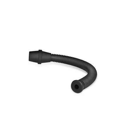 Flexible black hose attachment for the Maximizer Worx VX2 Penis Pump with Pressure Gauge maximizer worx VX2 vagina.