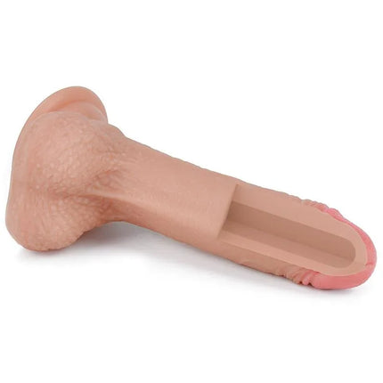 Dildo Nature 7 Liquid Silicone Flesh with realistic dual-density design for lifelike sensation