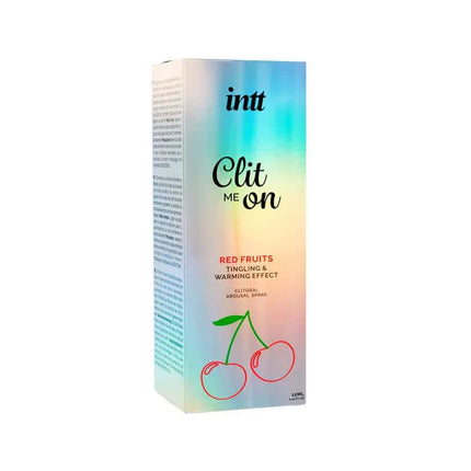 Clitoris Stimulator Spray Clit Me On Red Fruits 12 ml packaging