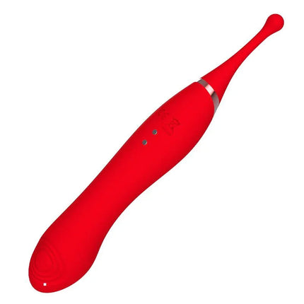Red Onax Double Pulse Stimulator with Vibrating Tip USB