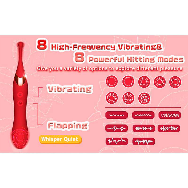 Onax Double Pulse Stimulator with Vibrating Tip USB