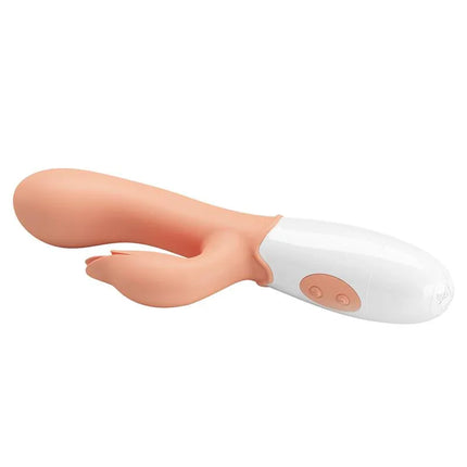 Bloody Mary Vibe 30 featuring dual motors and 30 vibration functions for G-spot and clitoral stimulation.