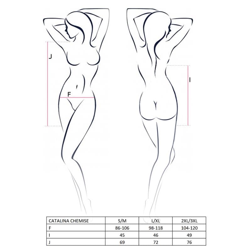 Catalina Chemise White