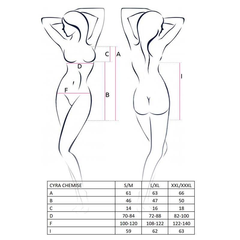 CYRA Chemise Red Black