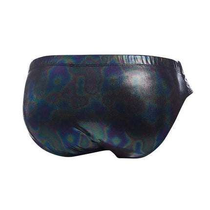 C4M Emerald Swiwear Midnight men's swimwear with modern silhouette and emerald accents for stylish beach or pool wear.