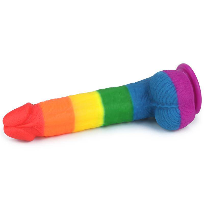 Dildo Prider 9 Liquid Silicone LGBT