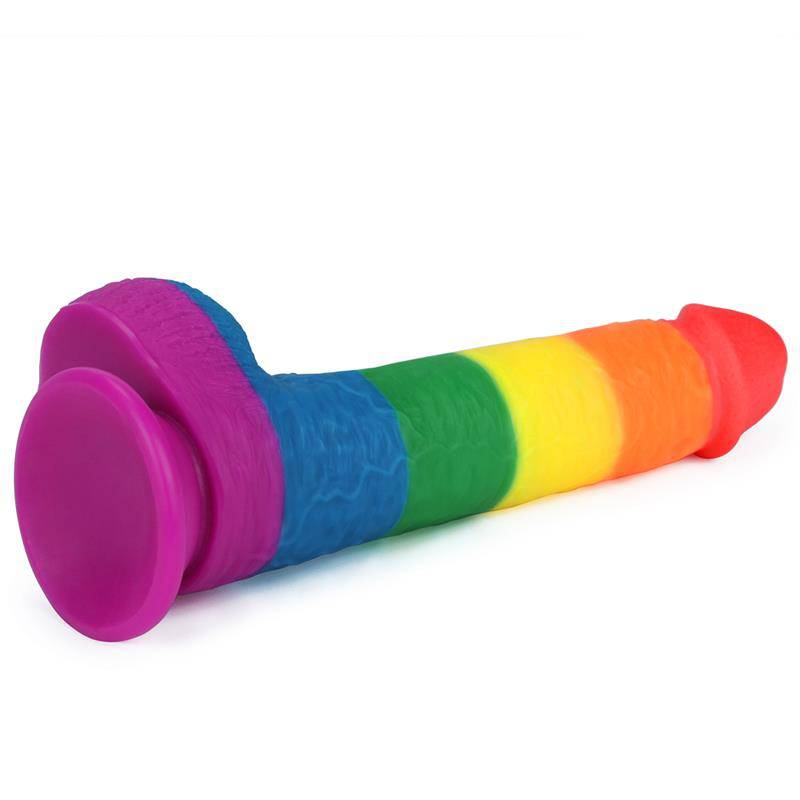 Dildo Prider 9 Liquid Silicone LGBT