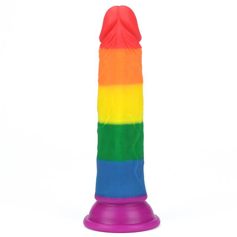 Dildo Prider 7 Liquid Silicone LGBT