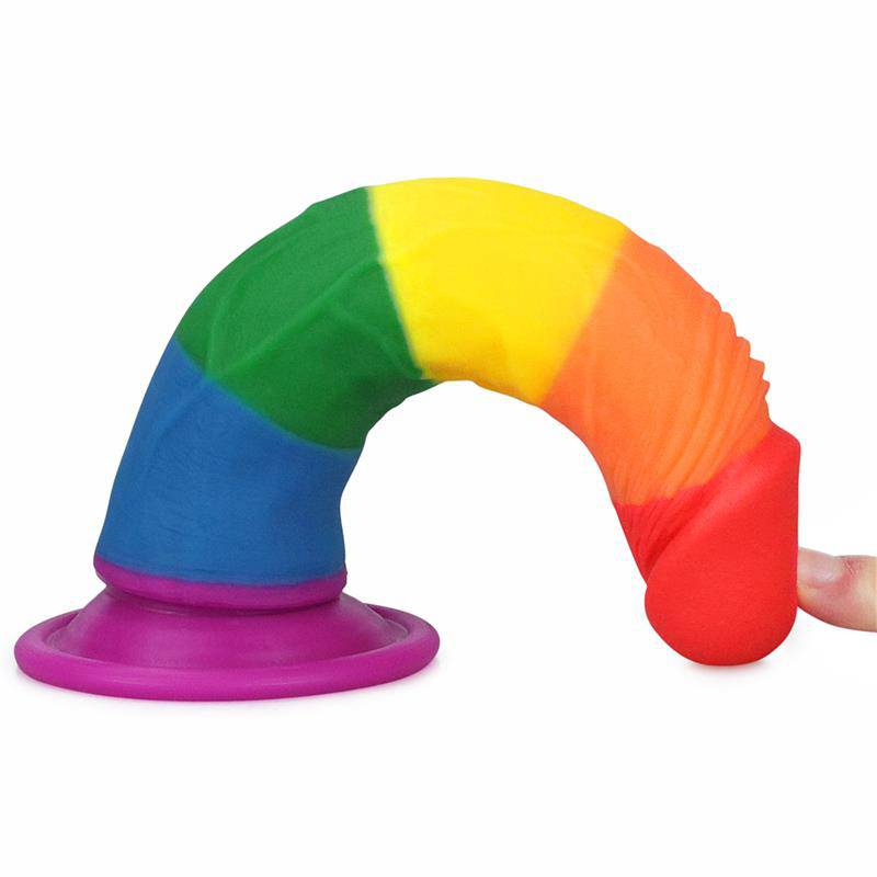 Dildo Prider 7 Liquid Silicone LGBT