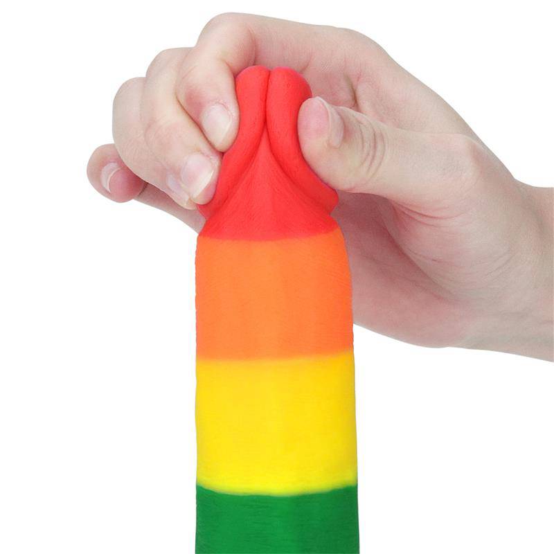 Dildo Prider 75 Liquid Silicone LGBT