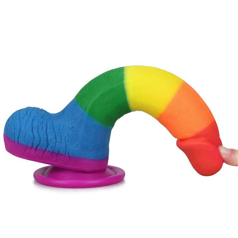 Dildo Prider 75 Liquid Silicone LGBT