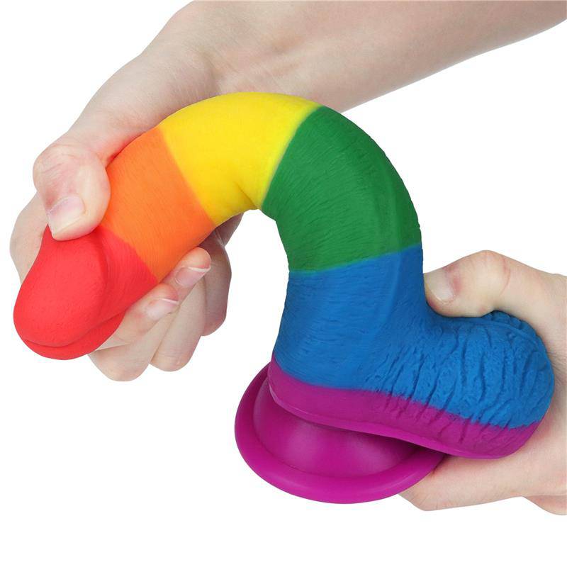 Dildo Prider 75 Liquid Silicone LGBT