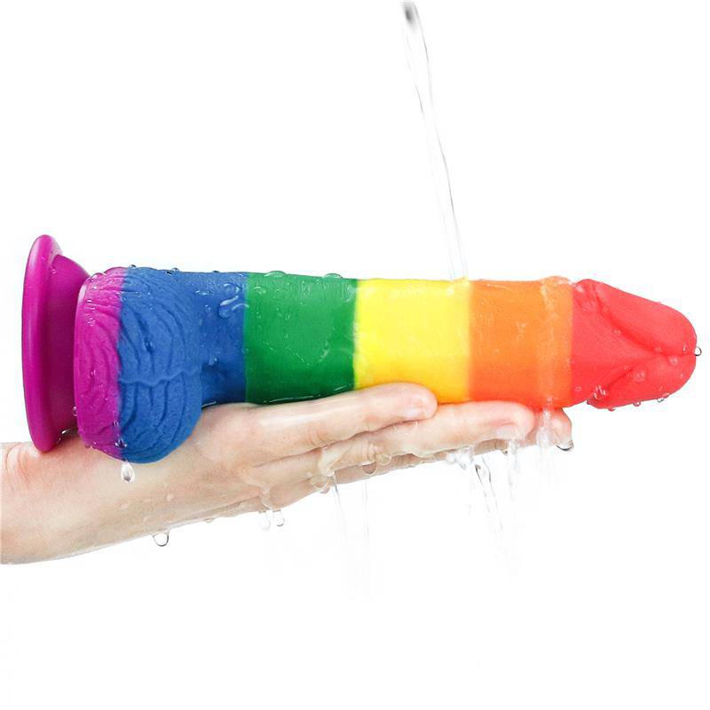 Dildo Prider 75 Liquid Silicone LGBT