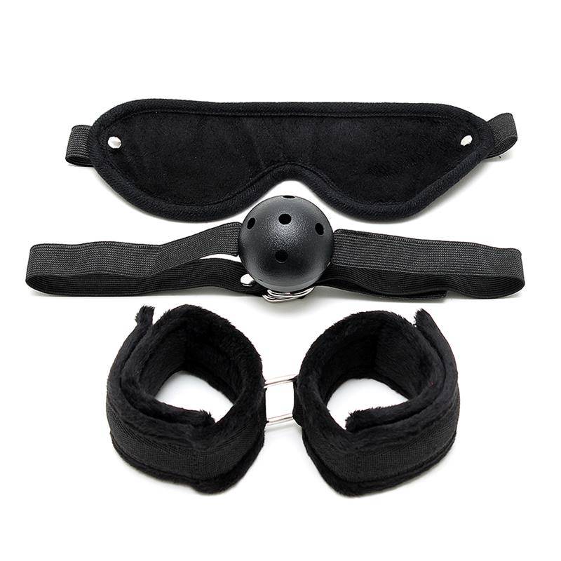 Bondage Set 3 Pieces Black