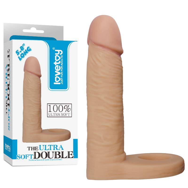 Dildo The Ultra Soft Double 58 Flesh
