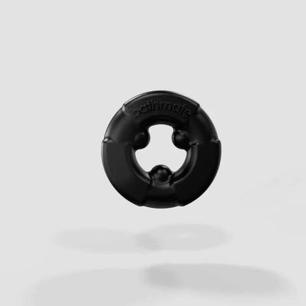 Black Gladiator Power Ring made of silicone for comfort and enhanced performance.