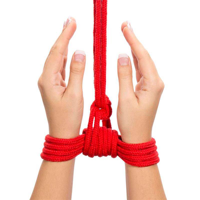 Bondage Rope Soft Red