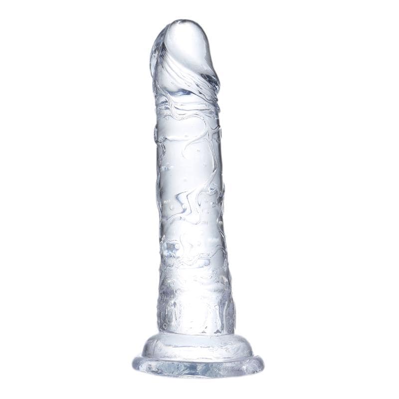 Realistic Dildo Crystal Material 19 cm
