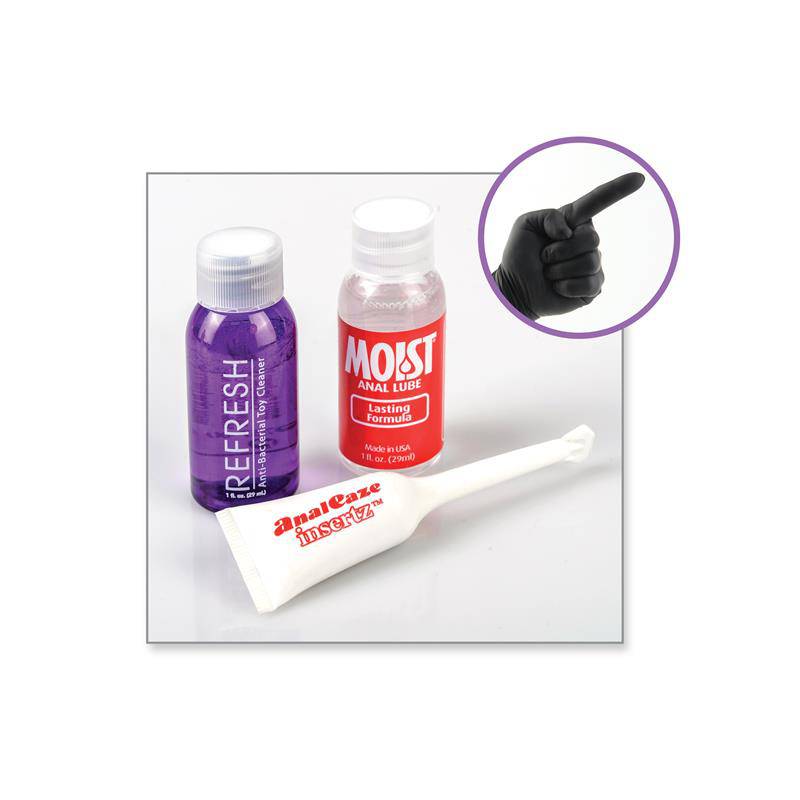 Vibrating Anal Beads Black