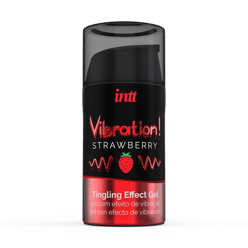 Liquid Vibrator Warm Effect Aroma Strawberry 15 ml