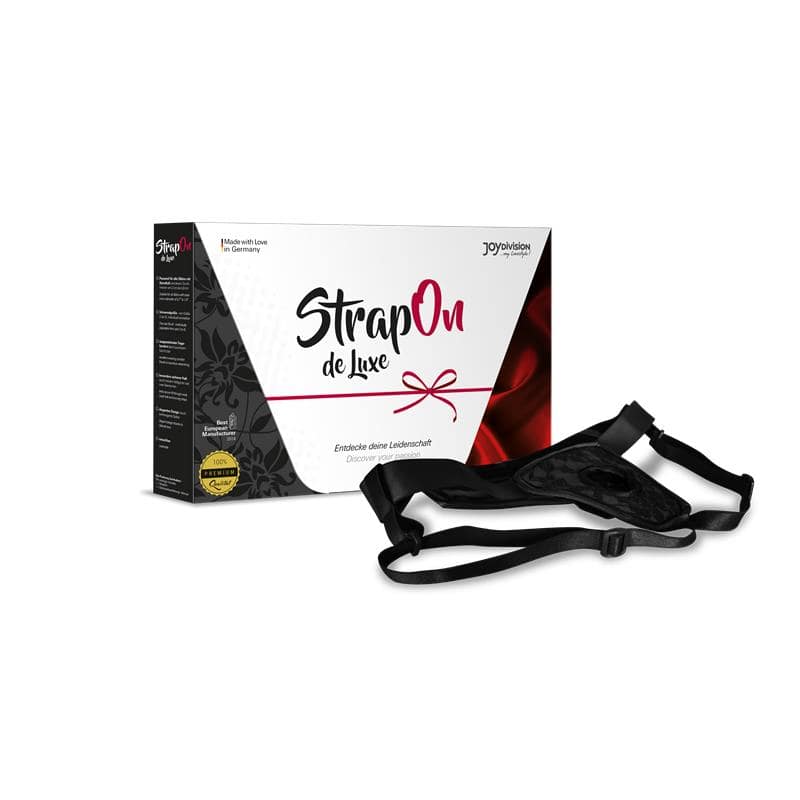 Strap On de Luxe Black Without Back S XL