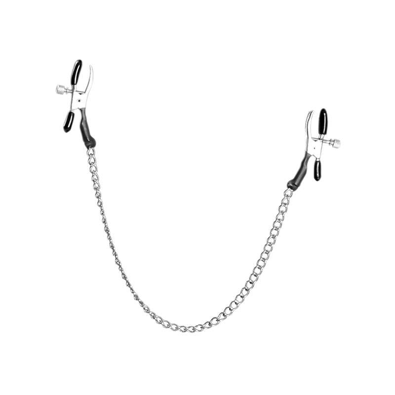 Alligator Nipple Clamps with Chain