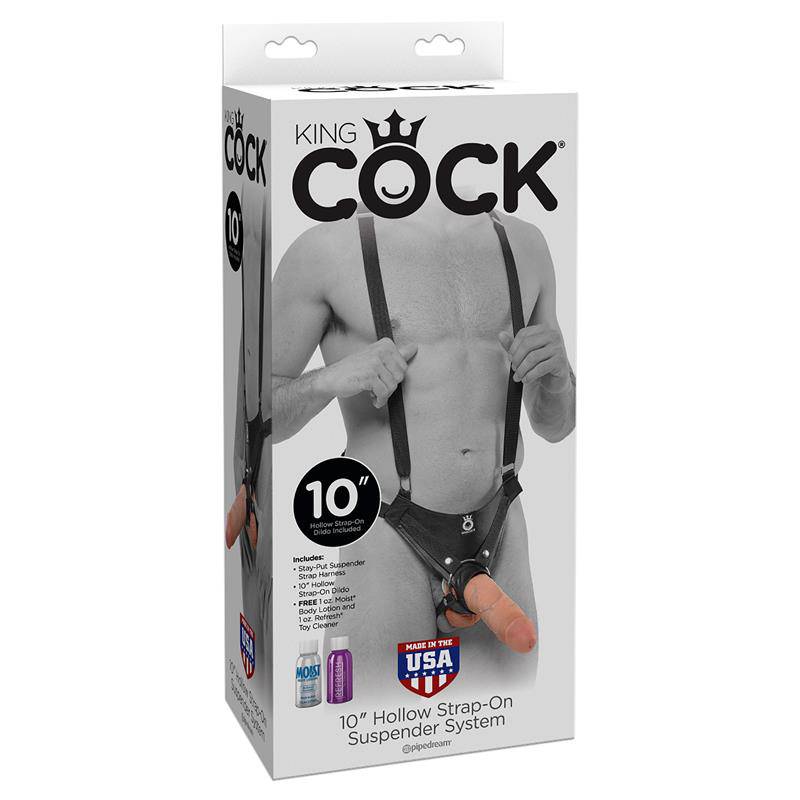 Suspender Strap On with Hollow Dildo 10