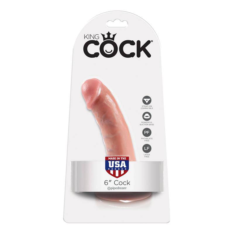 King Cock Dildo 6 Flesh