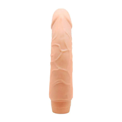 Alt Tag: Vibe Flesh beginner-friendly vibrator with contoured shape and vein details for enhanced stimulation and natural feel.