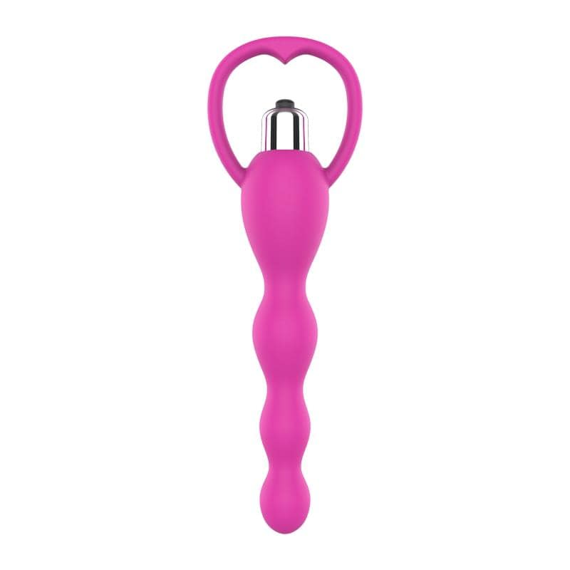 Anal Chain with Vibration Pink