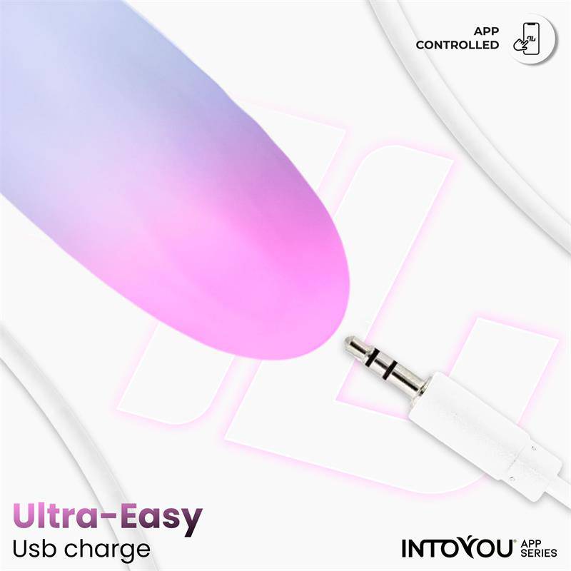 Vibrating Egg Double Layer Silicone with APP Pink Blue