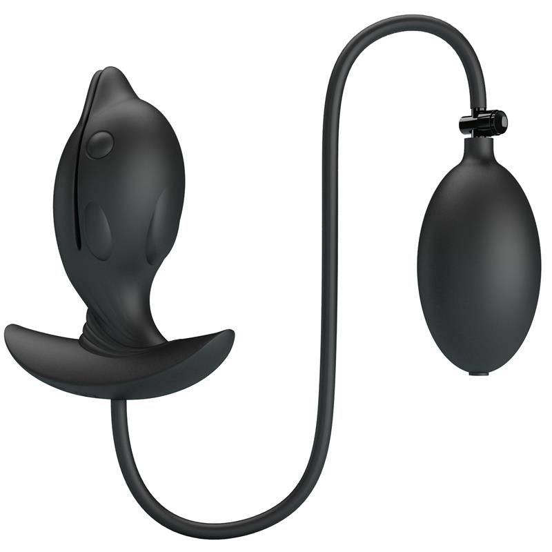 Hanson Inflatable Butt Plug with Vibration