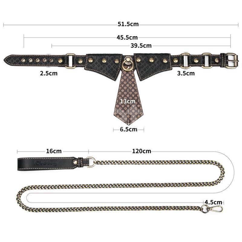 Rebellion Reign Collar with Chain