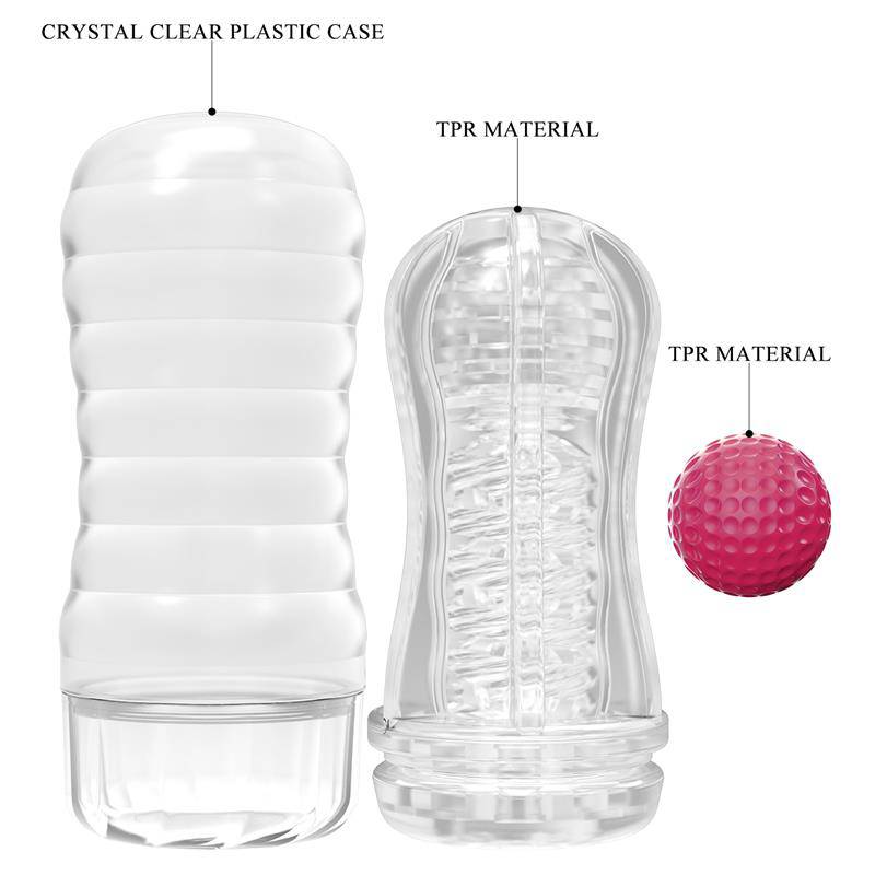 Black Hole Ball Rolling Masturbator Cup Pink