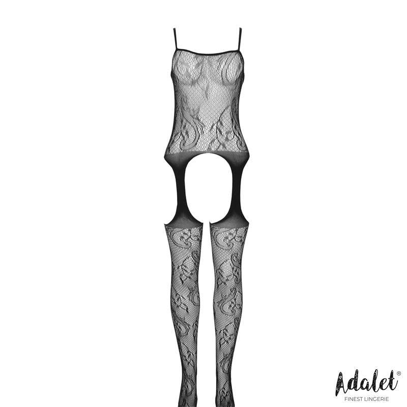 Lilly Open Bodystocking with Garters