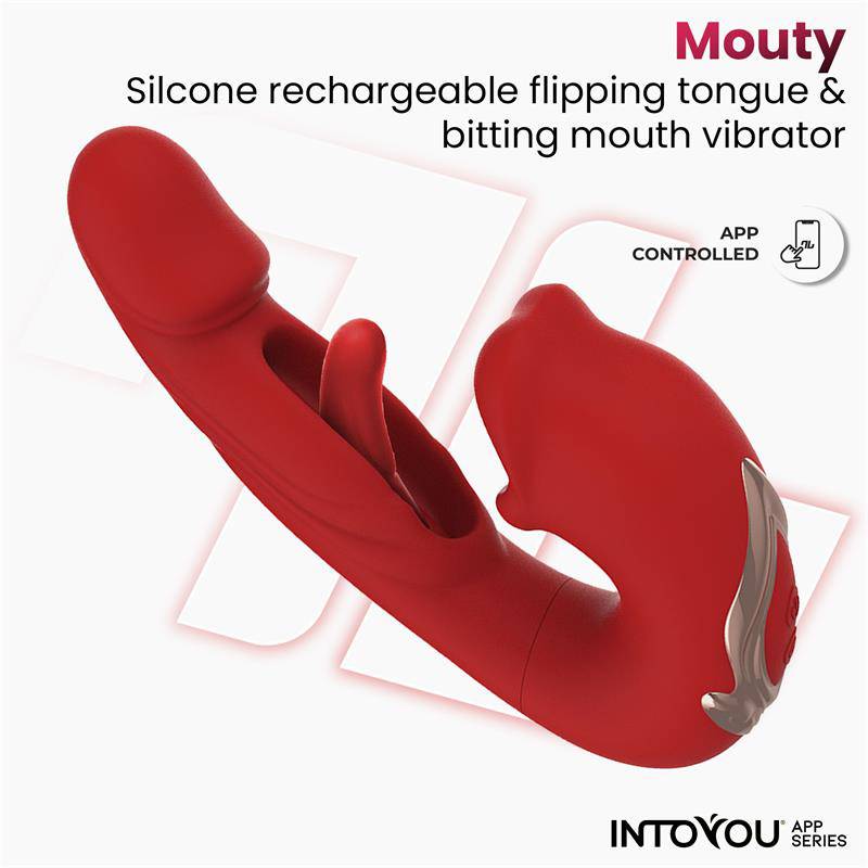 Mouty Vibe with Biting and Flipping with App