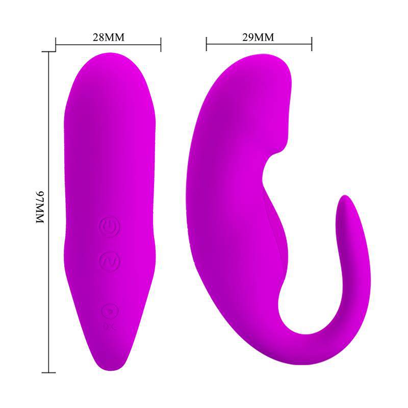 Couples Toy with Remote control Pink