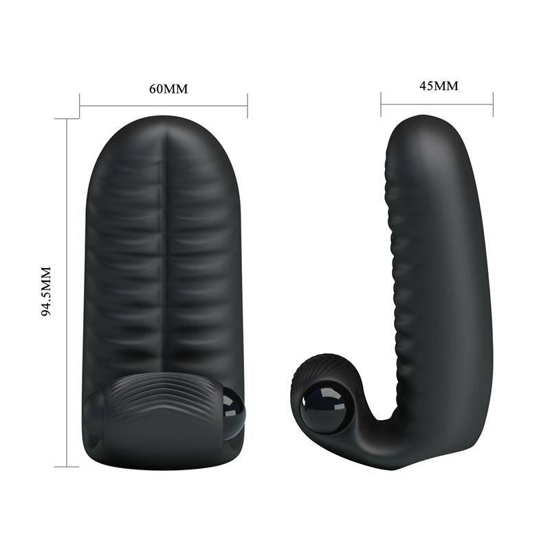 Finger Sleeve with vibration Abbott Black