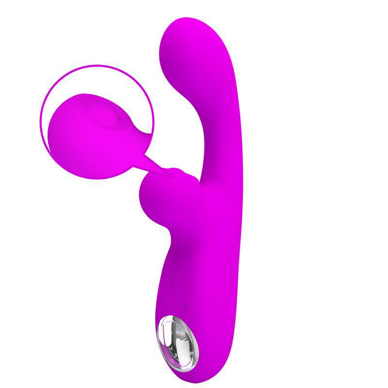 Skylar Bunny Vibrator and Thumping Fuchsia