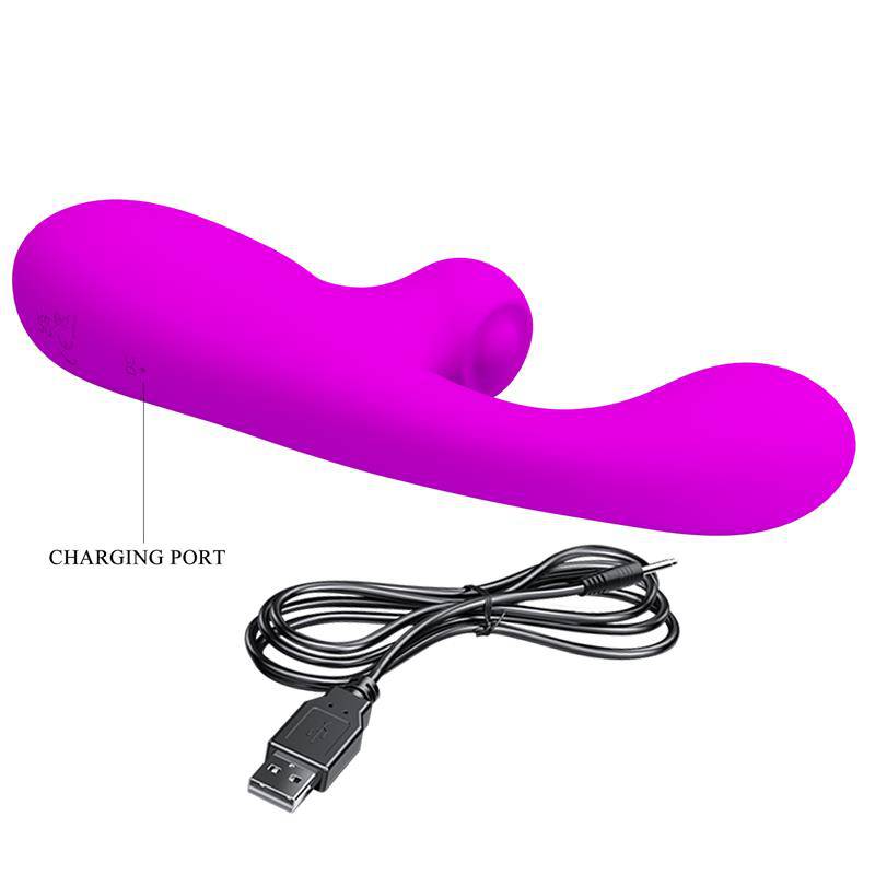 Skylar Bunny Vibrator and Thumping Fuchsia