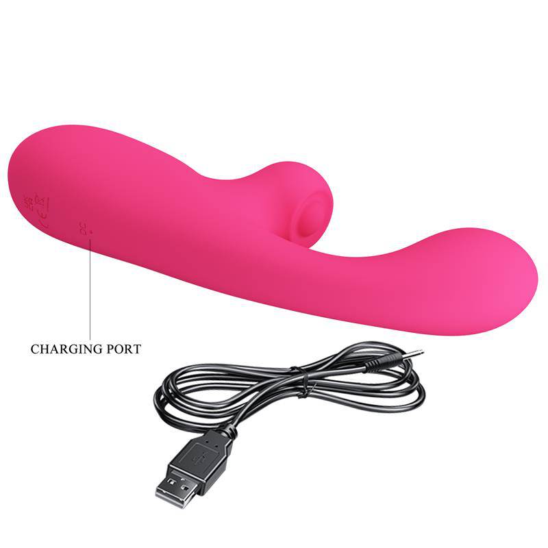 Skylar Bunny Vibrator and Thumping Pink