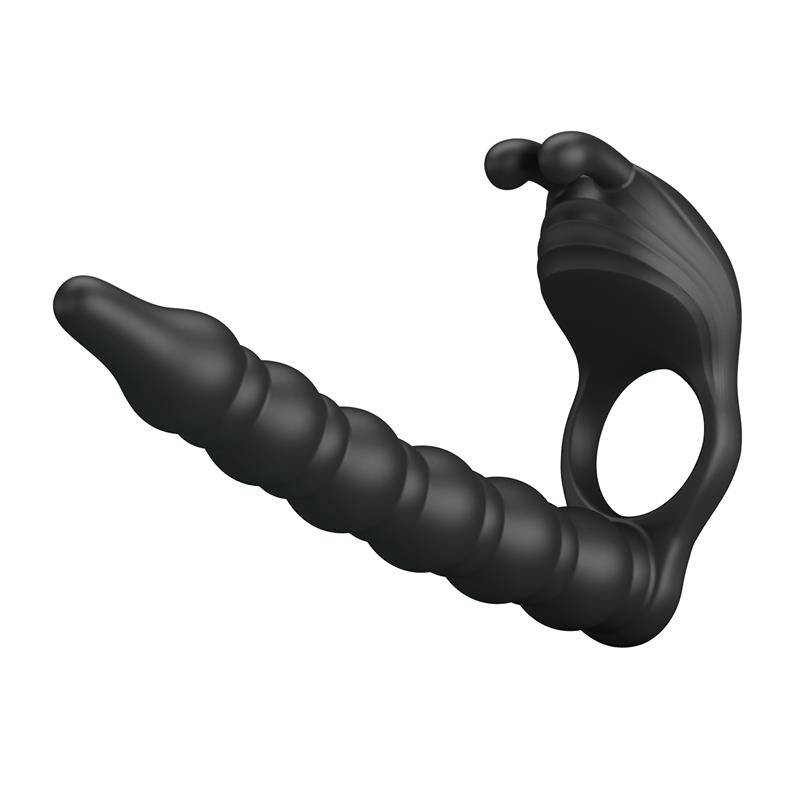 Blackney Cock Ring Vibrator Plug Silicone
