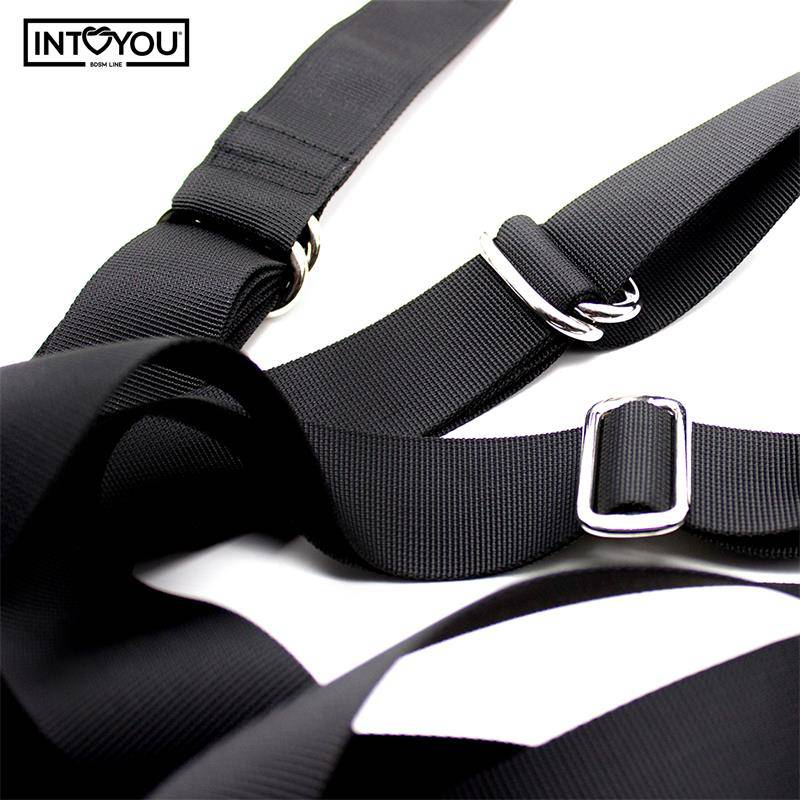 Adjustable Door Swing with Legs Support and Seat