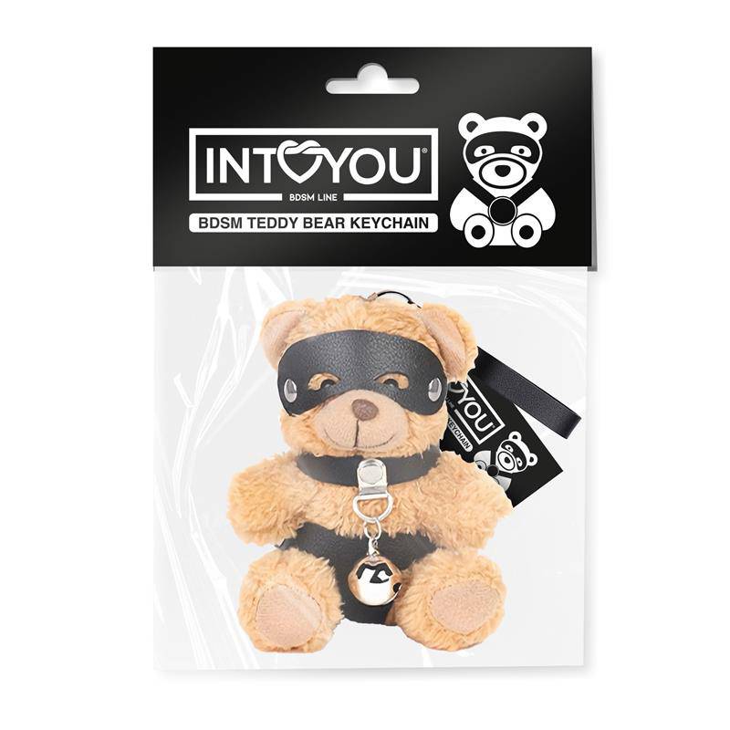 Mimi Keychain BDSM Teddy Bear with Collar and Bell