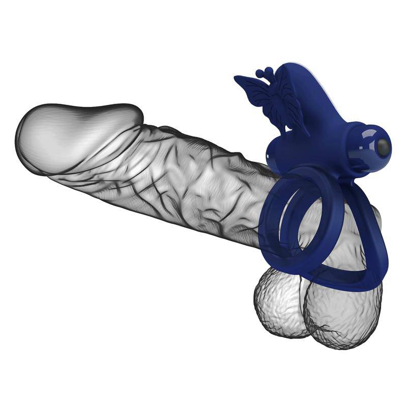 Vibrating Double Penis Ring